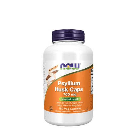 NOW Psyllium-héj 700 mg - 180 növényi kapszula