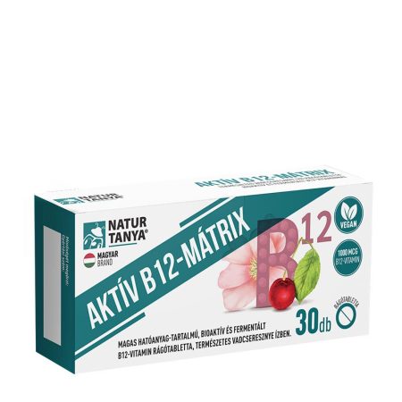 Natur Tanya Active B12 Matrix (30 rágótabletta