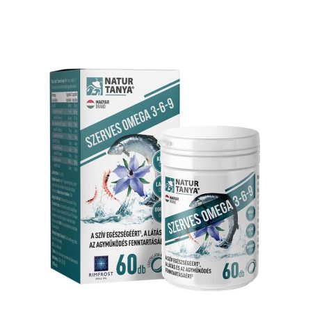 Natur Tanya Bio Omega-3-6-9 zsírsavak (60 lágykapszula)