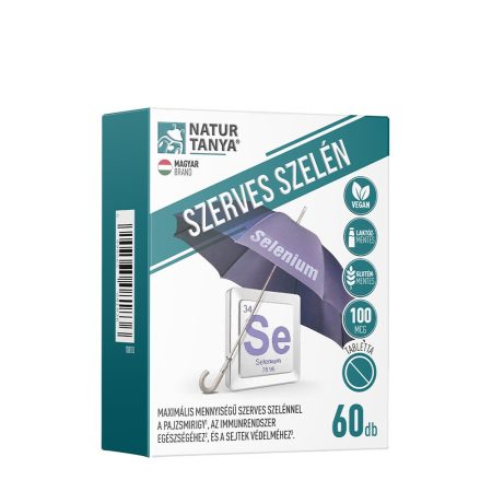 Natur Tanya organikus szelén (60 tabletta)