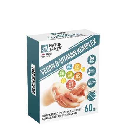 Natur Tanya vegán B-vitamin-komplex (60 tabletta)