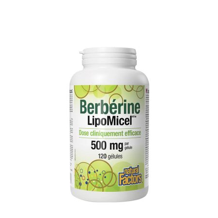 Natural Factors Berberine LipoMicel Matrix (120 lágykapszula)