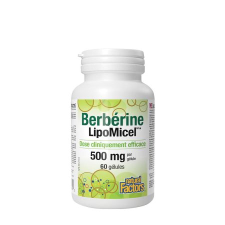 Natural Factors Berberine LipoMicel Matrix (60 lágykapszula)
