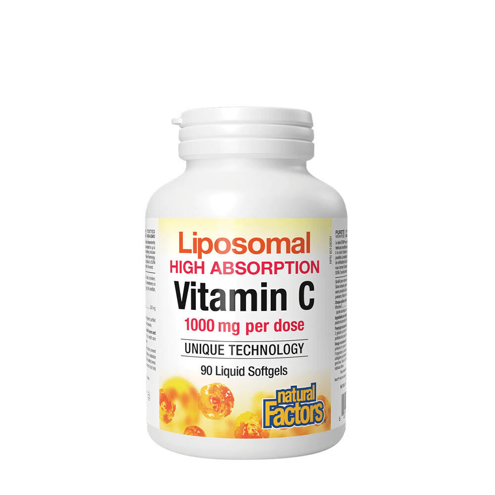 Natural Factors liposzomális C-vitamin (90 lágykapszula)