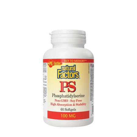 Natural Factors PS FOSZFATIDIL-SZERIN 100 MG (60 lágykapszula)