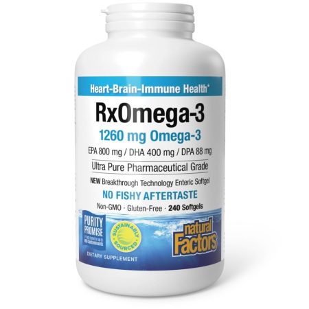 Natural Factors RxOmega-3 240 lágykapszula