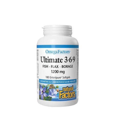 Natural Factors Ultimate 3-6-9 - 1200 mg (90 Softgels)