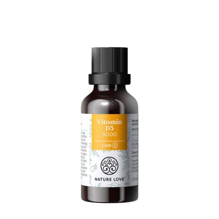 Nature Love D3-vitamin 5000 NE (30 ml)