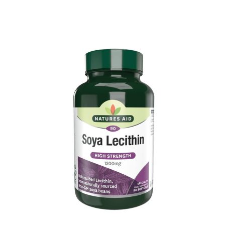 Natures Aid szójalecitin 1200 mg (90 lágykapszula)