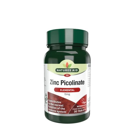 Natures Aid cink-pikolinát 15 mg (30 tabletta)