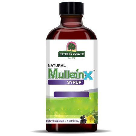 Nature's Answer Mullein-X köhögésszirup 4 oz (120 ml)