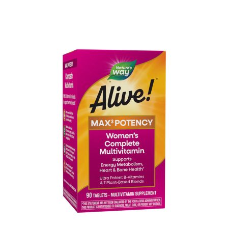 Natures Way Alive!® Max3 Potency női multivitamin (90 tabletta)