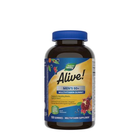 Natures Way Alive!® Men's 50+ Gummy Multivitamin (150 Gummies)