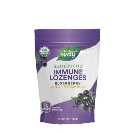 Natures Way Sambucus Immune Organic Lozenge (24 lozenges)