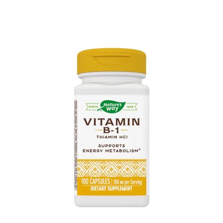 Natures Way Vitamin B1 (100 Capsules)