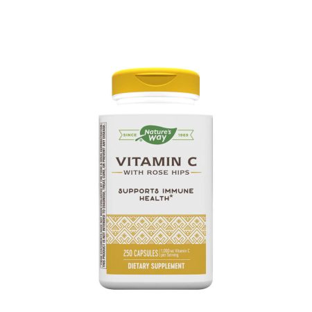 Natures Way Vitamin C with Rose Hips (250 Capsules)