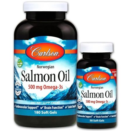 Norwegian Salmon Oil - 180 + 50 softgels