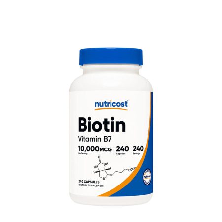 Nutricost Biotin (240 Capsules)