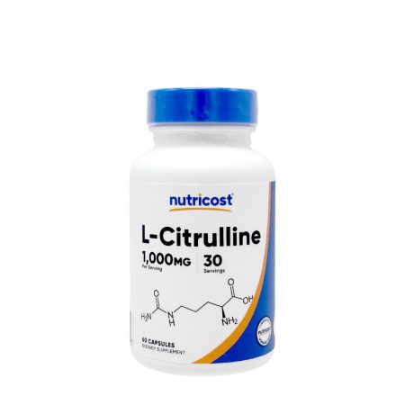 Nutricost L-citrullin 1500 mg (60 kapszula)