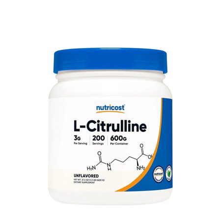 Nutricost L-citrullin (bázis) por (600 g)
