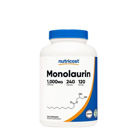 Nutricost monolaurin kapszulák (240 kapszula)