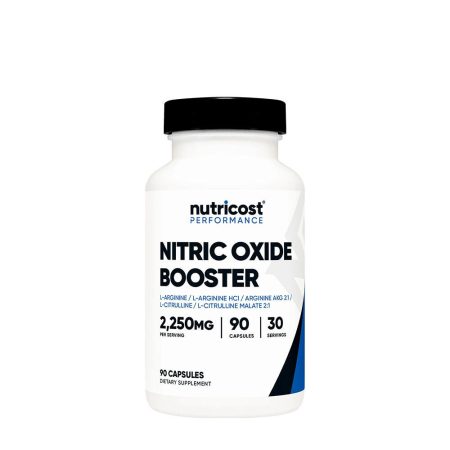 Nutricost nitrogén-monoxid-fokozó 750 mg (90 kapszula)