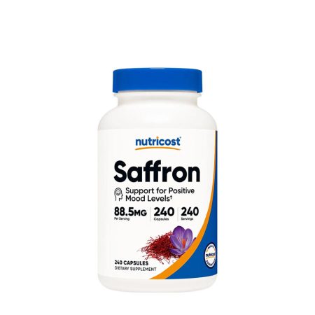Nutricost sáfránykivonat-kapszulák (240 kapszula)
