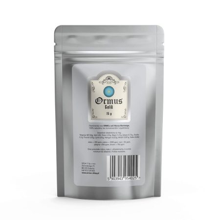 ORMUS ORME Gold - Az élet elemei - erős aranypor (15 g)