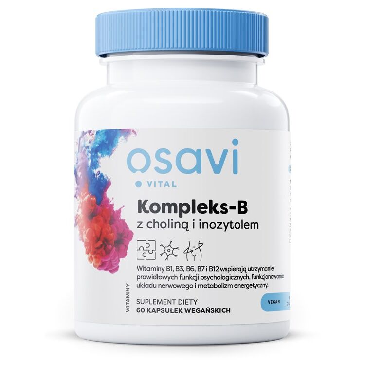 OSAVI B-komplex kolinnal és inozitollal (60 vcaps)
