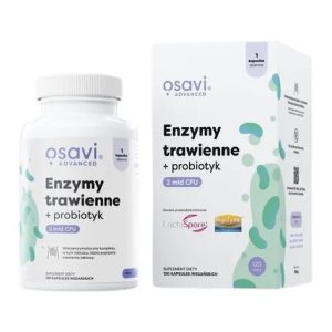 OSAVI Digestive enzymes + probiotic (120 caps)