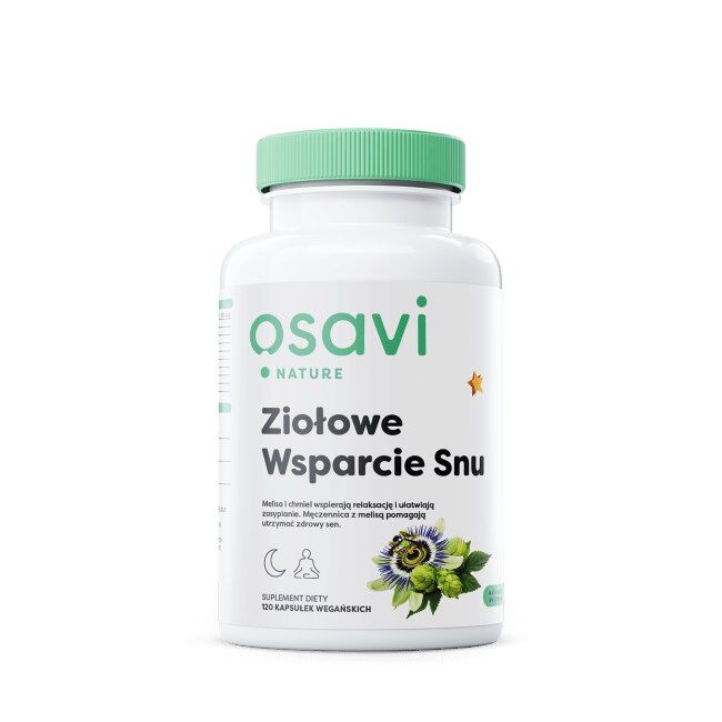 OSAVI gyógynövényes alvástámogató (120 vcaps)