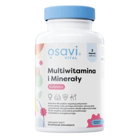 OSAVI multivitaminok és ásványi anyagok nőknek (90 kapszula)