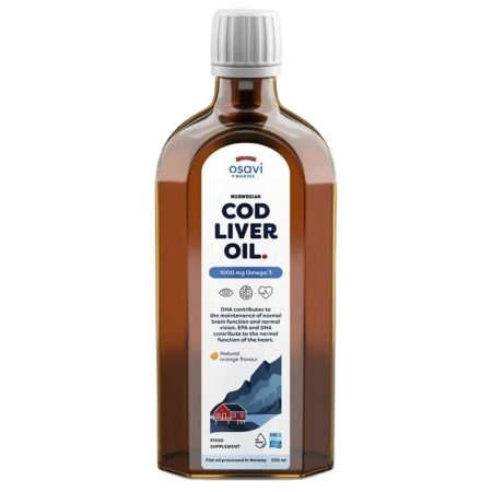 OSAVI norvég tőkehalmájolaj 1000 mg omega-3
