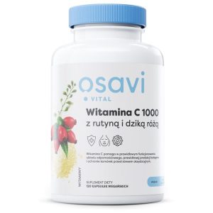 OSAVI C-vitamin 1000 rutinnal és csipkebogyóval (120 vcaps)