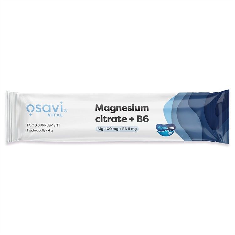 Osavi - Magnézium-citrát + B6 - 4 g (1 adag)
