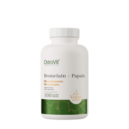 Ostrovit Bromelain + Papain 100% Vege (100 kapszula)