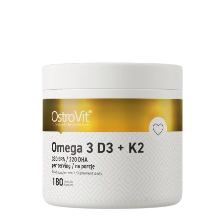Ostrovit Omega 3 D3+K2 (180 kapszula)