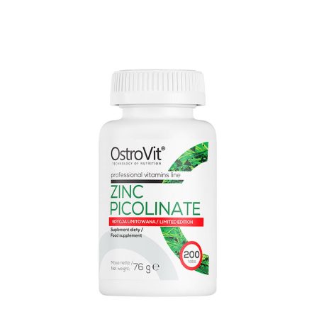 Ostrovit cink-pikolinát KORLÁTOLT KIADÁS (200 tabletta)