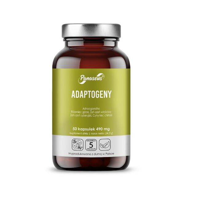 PANASEUS adaptogének (50 kapszula)