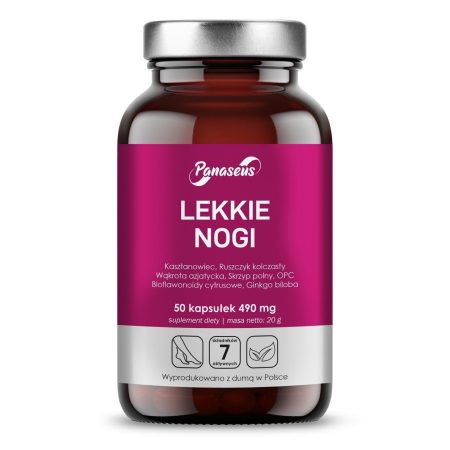 PANASEUS Könnyű lábak (50 kapszula)