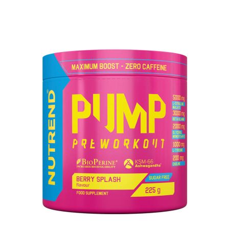 Pump edzés előtti kiegészítő