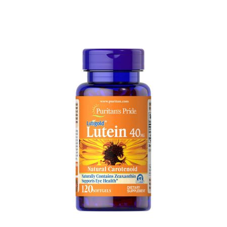 Puritan's Pride Lutein 40 mg zeaxantinnal (120 lágykapszula)
