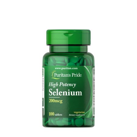 Puritan's Pride szelén 200 mcg (100 tabletta)