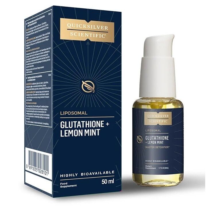 QUICKSILVER Liposzomális glutation + citrom-menta EU (50 ml)