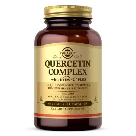 Kvercetin-komplex Ester-C Plus-szal - 50 növényi kapszula