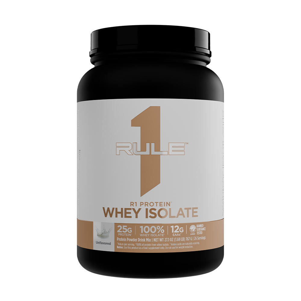 Rule1 Naturally Flavored R1 Protein Whey Isolate (1.5 lbs