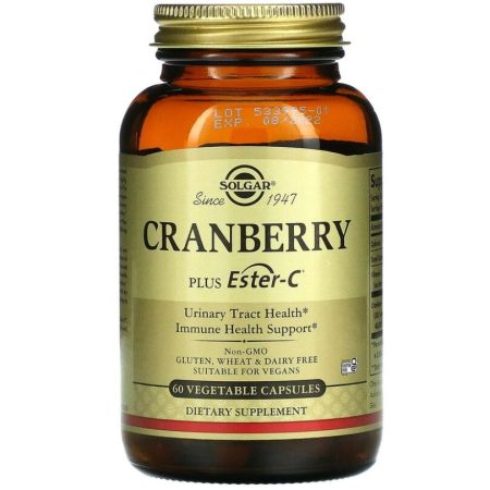 SOLGAR Cranberry plus Ester C (60 caps)