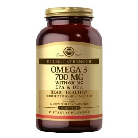 SOLGAR Kétszeres erősségű Omega-3 (120 lágykapszula)