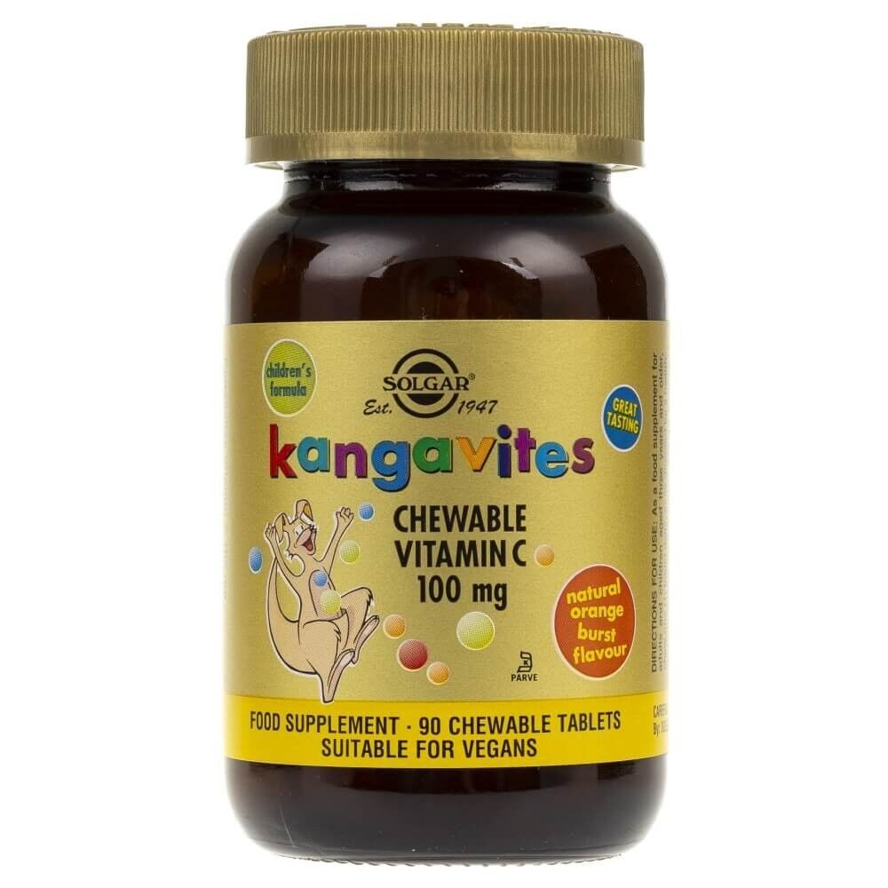SOLGAR Kangavites rágótabletta C-vitaminnal