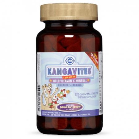 SOLGAR Kangavites - Vitaminok és ásványi anyagok (120 tabletta)